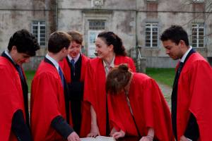 Students at Chavagnes Studium, part of Chavagnes International College.